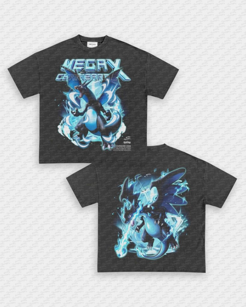 MEGA CHARIZARD X TEE - [DS] - WINS™ GAME CHANGERS TEE - WINS LA