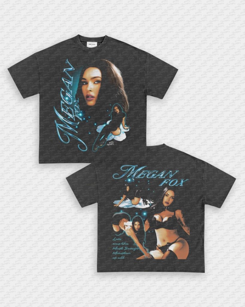 MEGAN FOX V5 TEE - [DS] - WINS™ GAME CHANGERS TEE - WINS LA