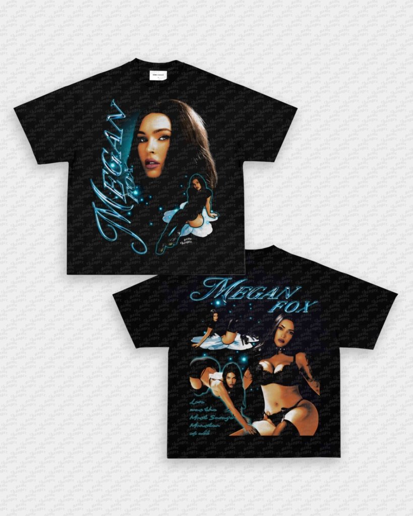 MEGAN FOX V5 TEE - [DS] - WINS™ GAME CHANGERS TEE - WINS LA