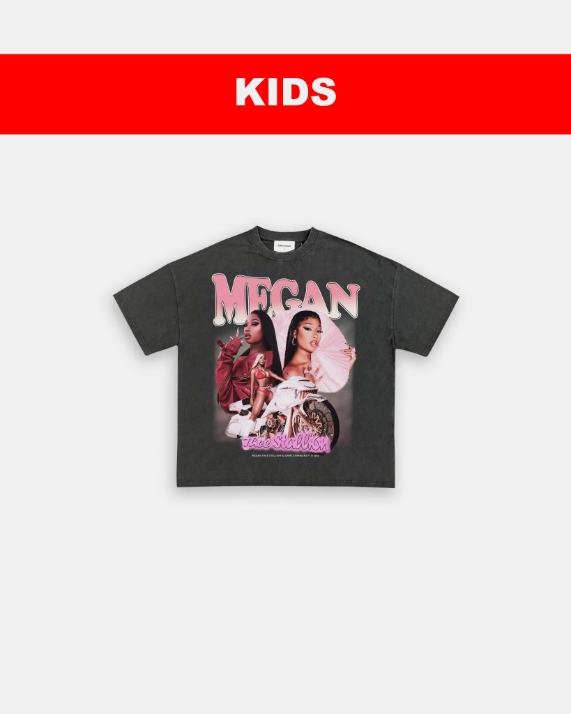 MEGAN THEE STALION - KIDS TEE - WINS™ GAME CHANGERS TEE - WINS LA