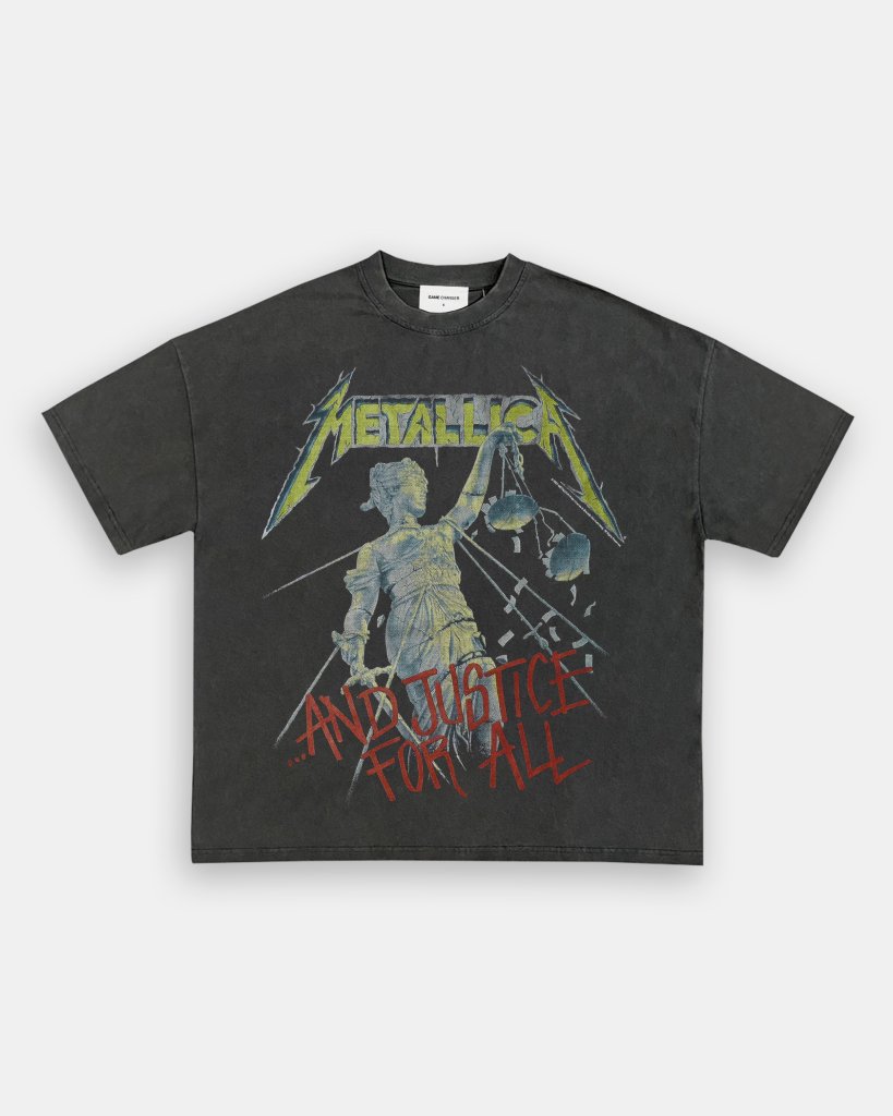 METALLICA AND JUSTICE FOR ALL TEE - WINS™ GAME CHANGERS TEE - WINS LA