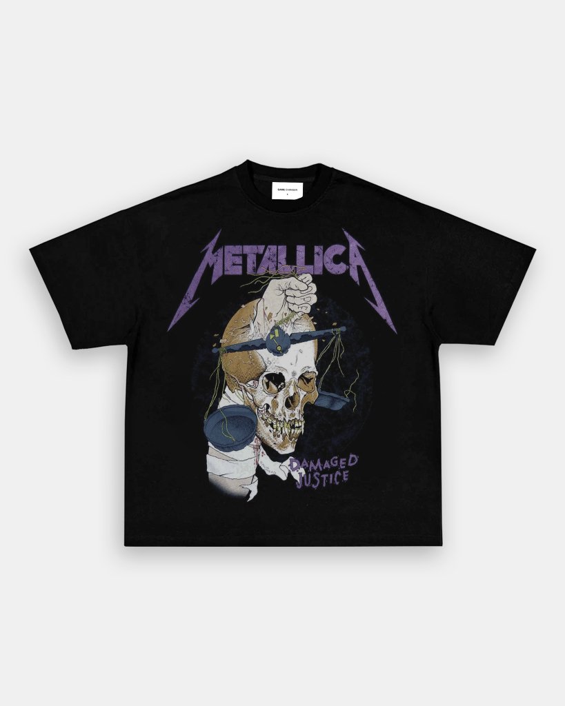 METALLICA DAMAGED JUSTICE TEE - WINS™ GAME CHANGERS TEE - WINS LA