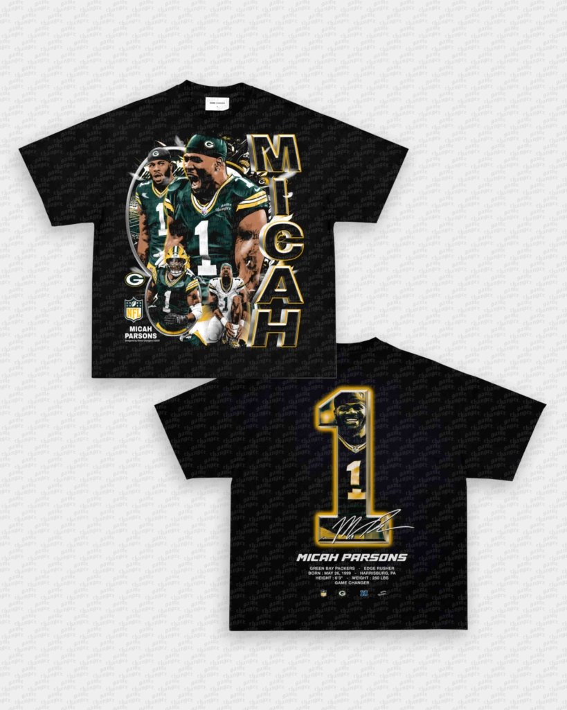 MICAH PARSONS - PACKERS TEE - [DS] - WINS™ GAME CHANGERS TEE - WINS LA