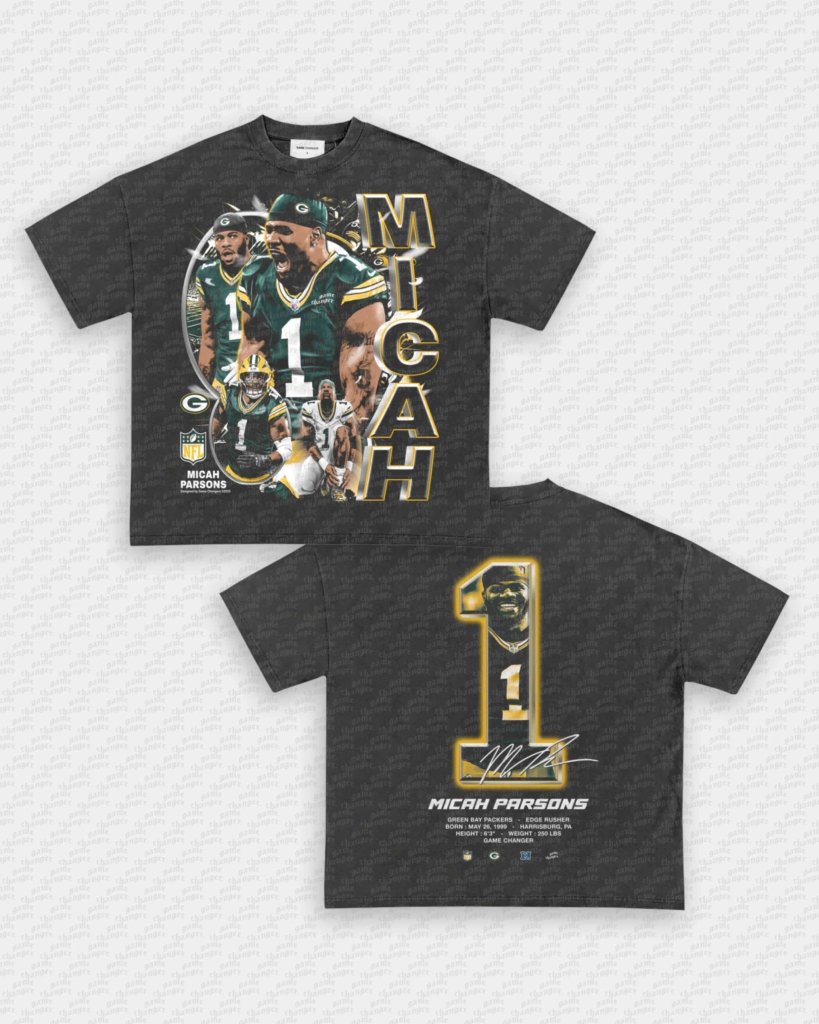 MICAH PARSONS - PACKERS TEE - [DS] - WINS™ GAME CHANGERS TEE - WINS LA