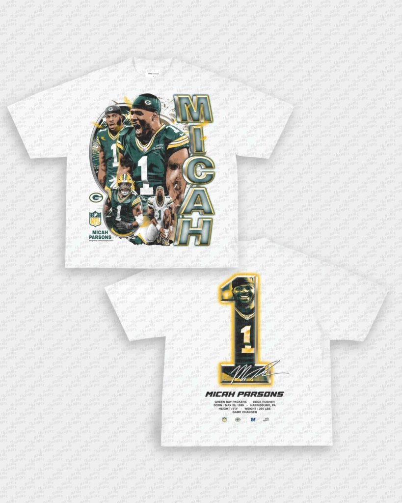 MICAH PARSONS - PACKERS TEE - [DS] - WINS™ GAME CHANGERS TEE - WINS LA