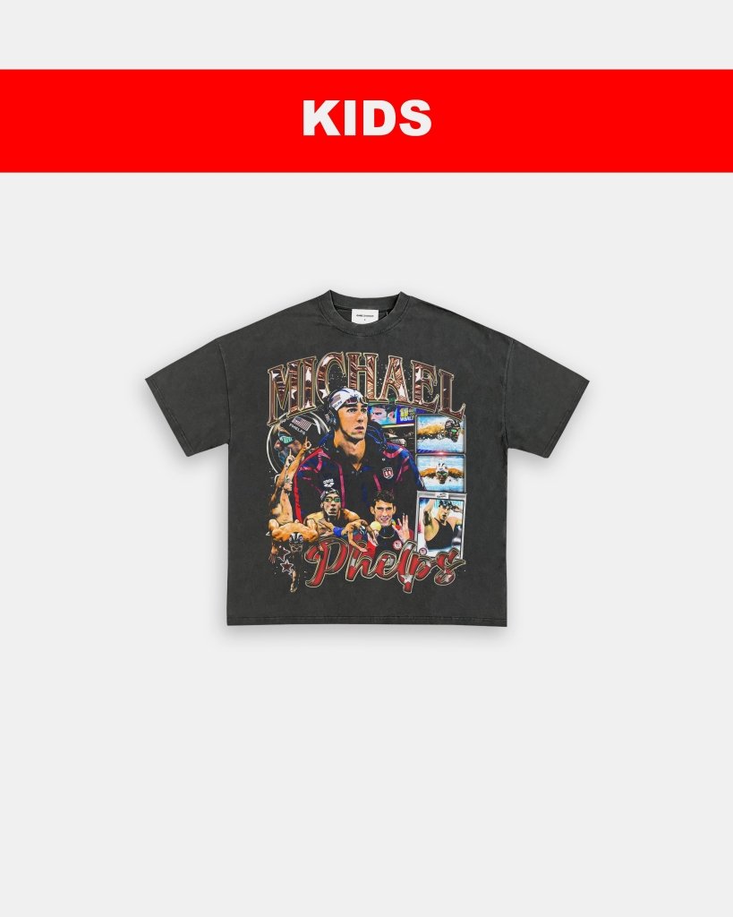 MICHAEL PHELPS - KIDS TEE - WINS™ GAME CHANGERS TEE - WINS LA