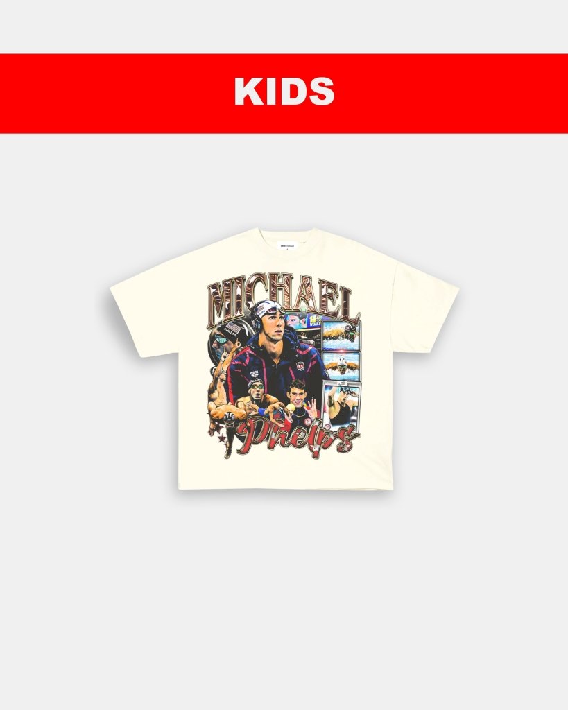 MICHAEL PHELPS - KIDS TEE - WINS™ GAME CHANGERS TEE - WINS LA