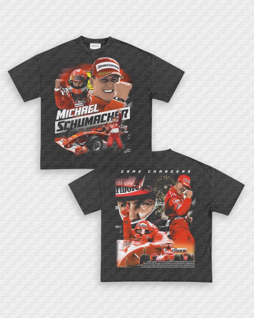 MICHAEL SCHUMACHER V2 TEE - [DS] - WINS™ GAME CHANGERS TEE - WINS LA