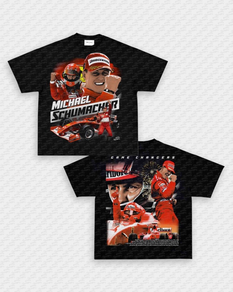 MICHAEL SCHUMACHER V2 TEE - [DS] - WINS™ GAME CHANGERS TEE - WINS LA