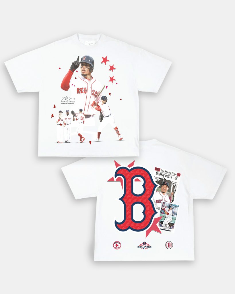 MOOKIE - RED SOX TEE - [DS] - WINS™ GAME CHANGERS TEE - WINS LA