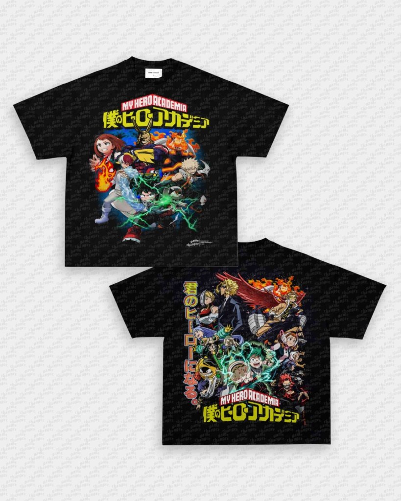 MY HERO ACADEMIA V3 TEE - [DS] - WINS™ GAME CHANGERS TEE - WINS LA