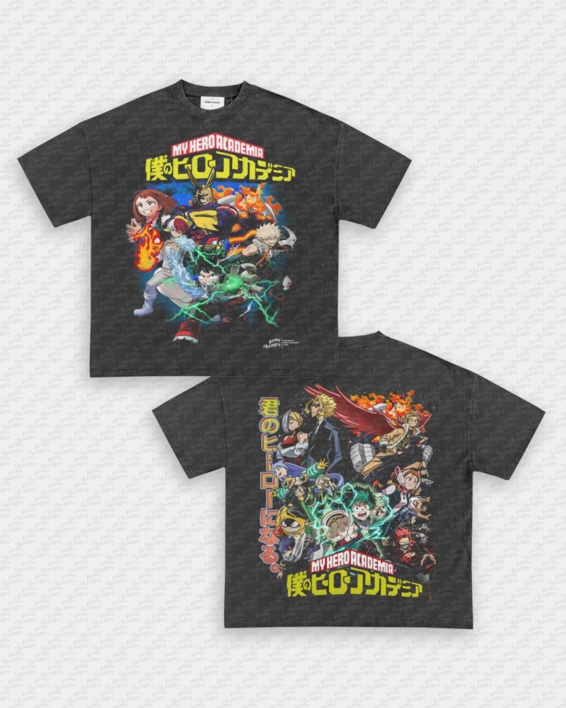 MY HERO ACADEMIA V3 TEE - [DS] - WINS™ GAME CHANGERS TEE - WINS LA