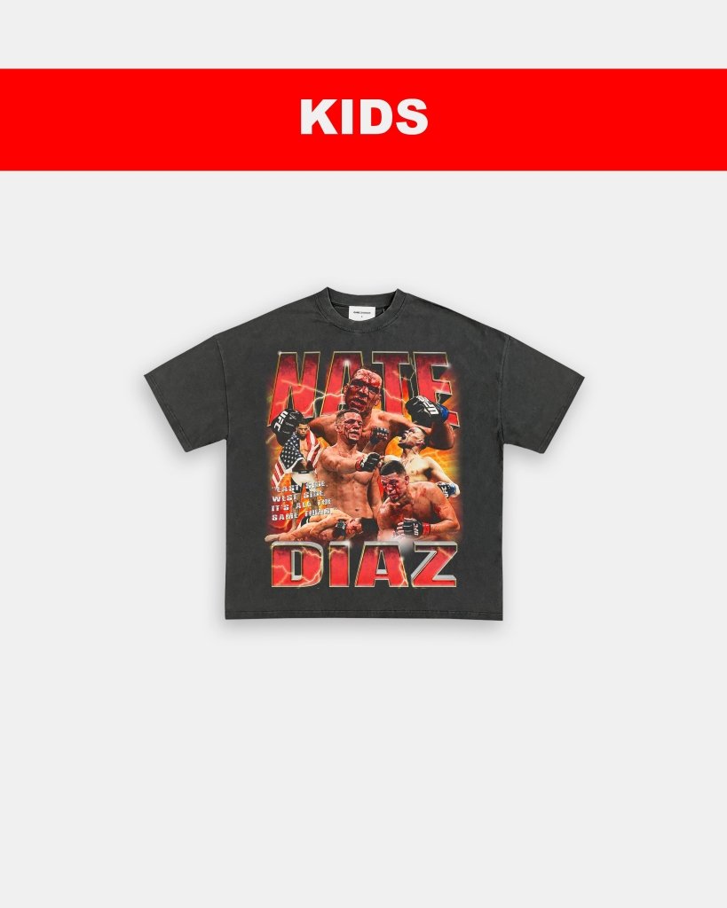 NATE DIAZ 2 - KIDS TEE - WINS™ GAME CHANGERS TEE - WINS LA