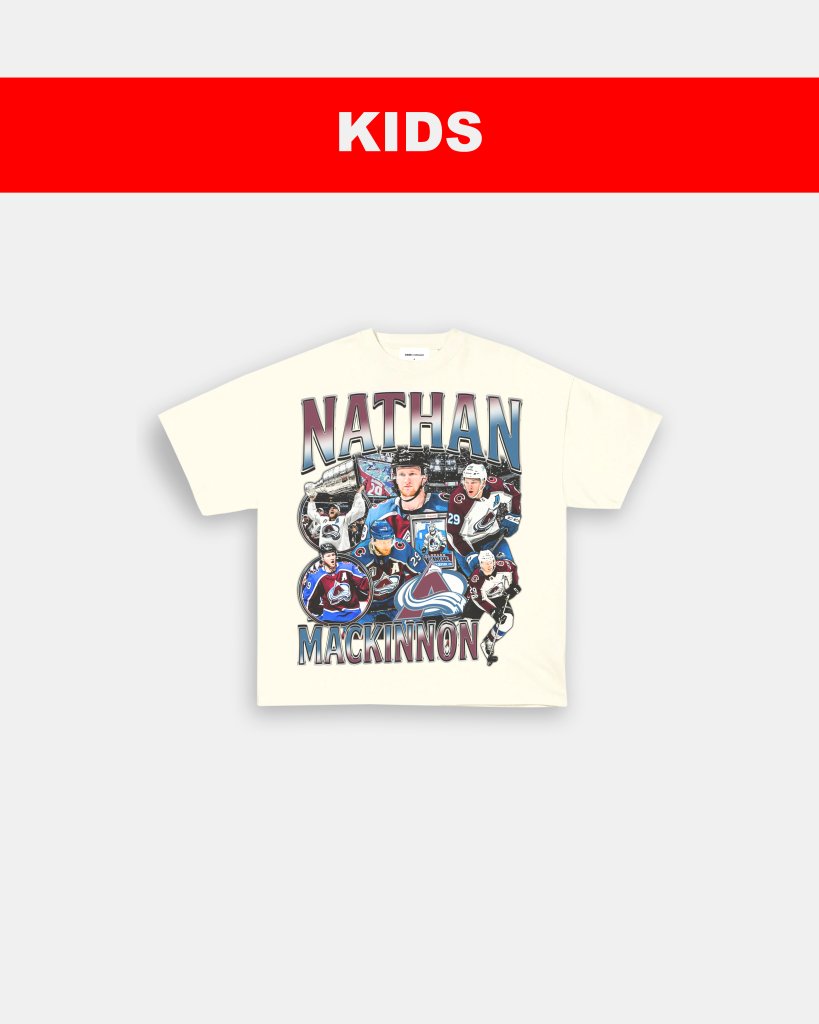 NATHAN MACKINNON - KIDS TEE - WINS™ GAME CHANGERS TEE - WINS LA