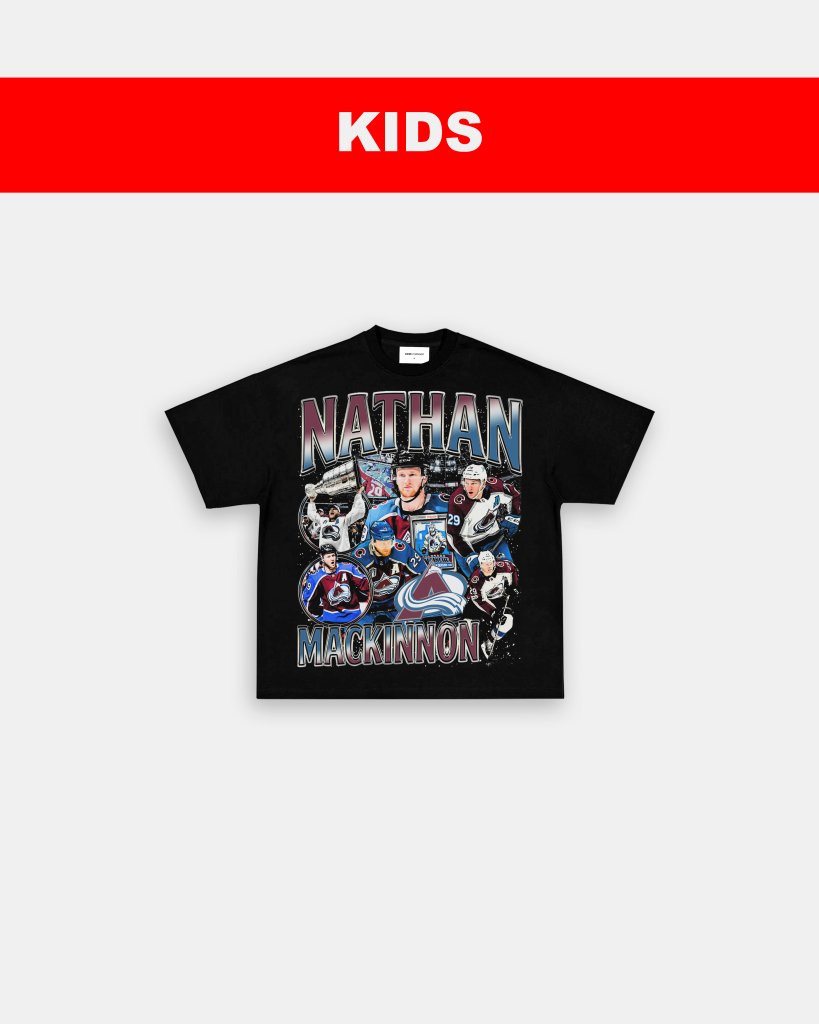 NATHAN MACKINNON - KIDS TEE - WINS™ GAME CHANGERS TEE - WINS LA