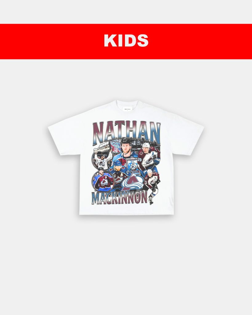 NATHAN MACKINNON - KIDS TEE - WINS™ GAME CHANGERS TEE - WINS LA