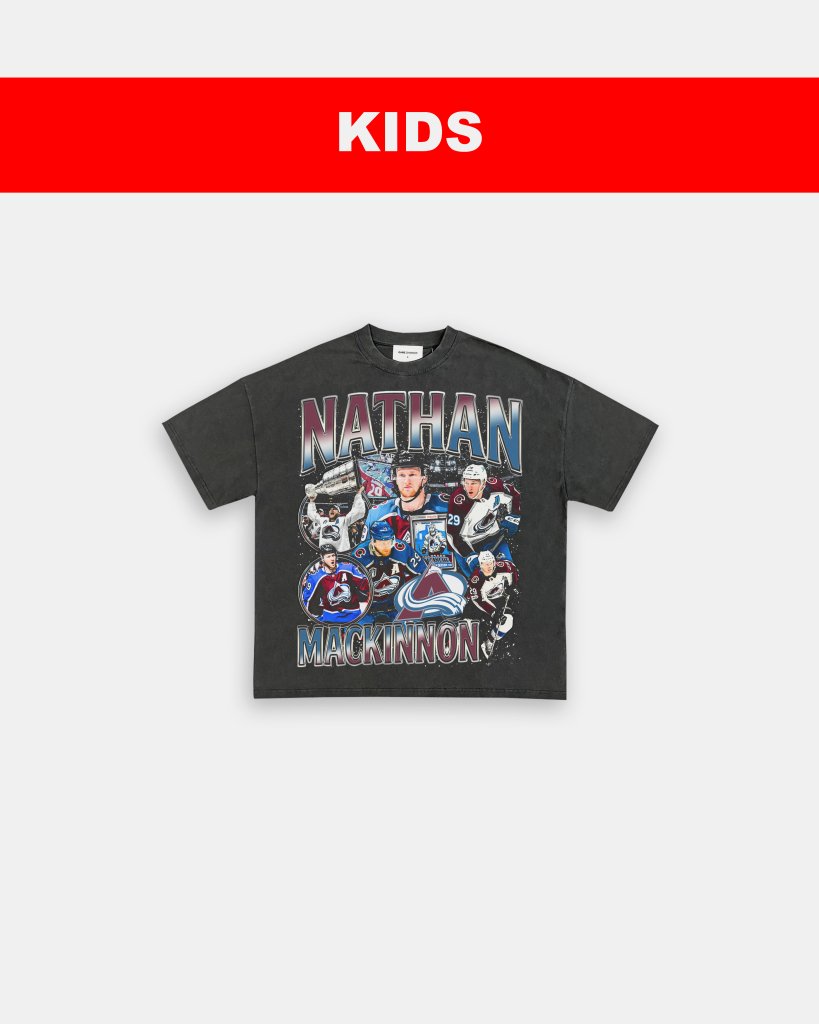 NATHAN MACKINNON - KIDS TEE - WINS™ GAME CHANGERS TEE - WINS LA