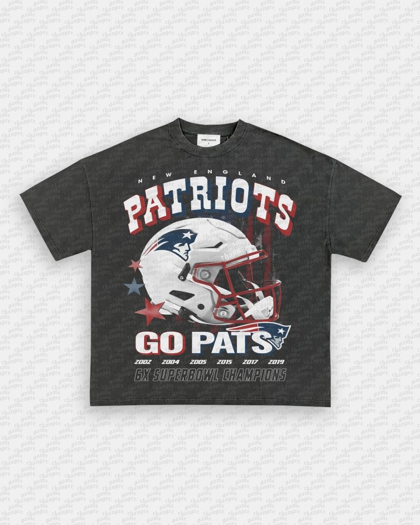 NEW ENGLAND PATRIOTS TEE - WINS™ GAME CHANGERS TEE - WINS LA