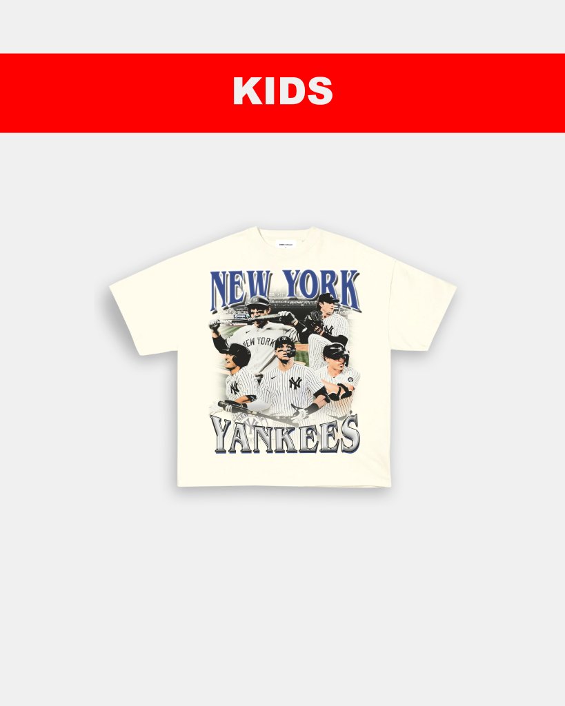 NEW YORK YANKEES - KIDS TEE - WINS™ GAME CHANGERS TEE - WINS LA