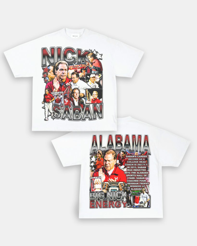 NICK SABAN TEE - [DS] - WINS™ GAME CHANGERS TEE - WINS LA