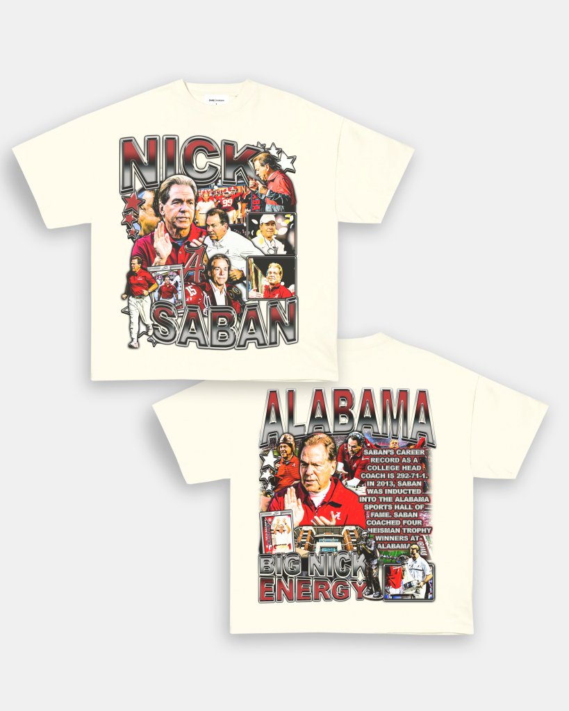 NICK SABAN TEE - [DS] - WINS™ GAME CHANGERS TEE - WINS LA