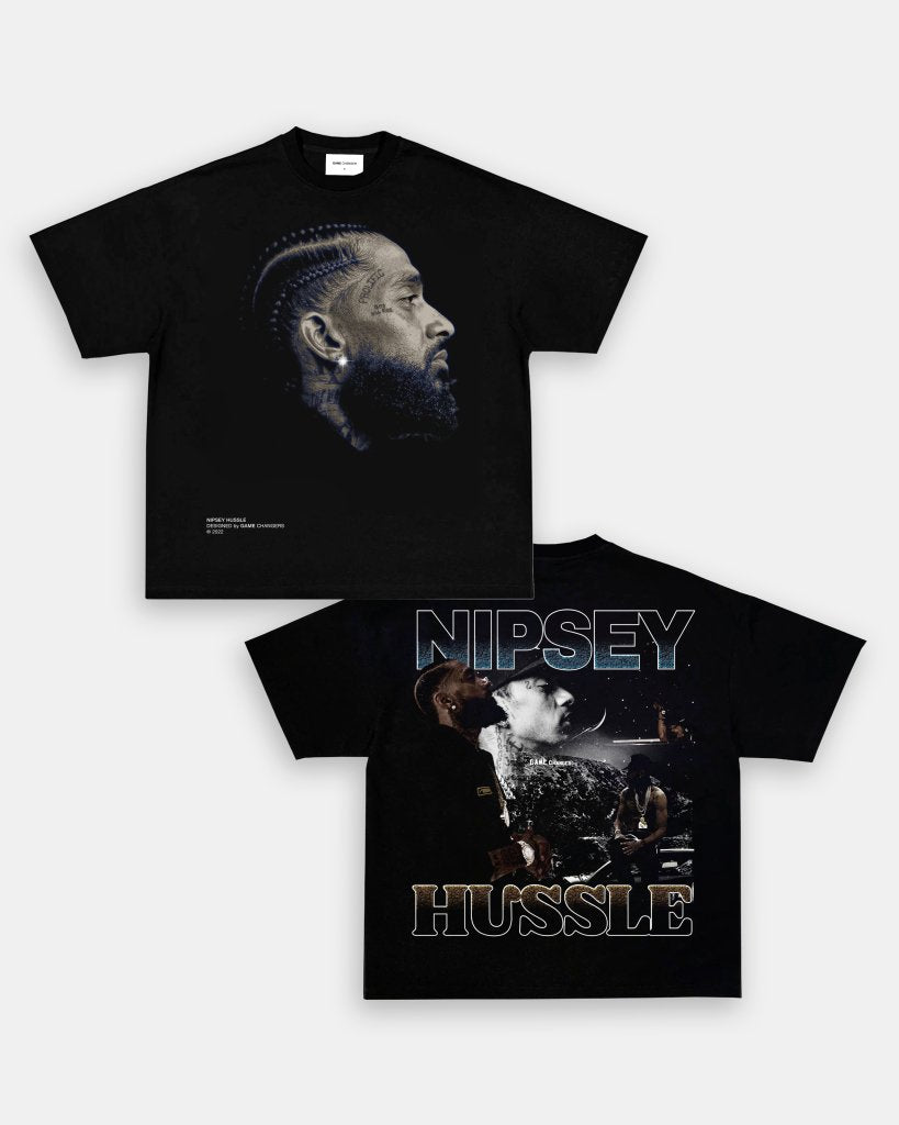 NIPSEY HUSSLE TEE - [DS] - WINS™ GAME CHANGERS TEE - WINS LA