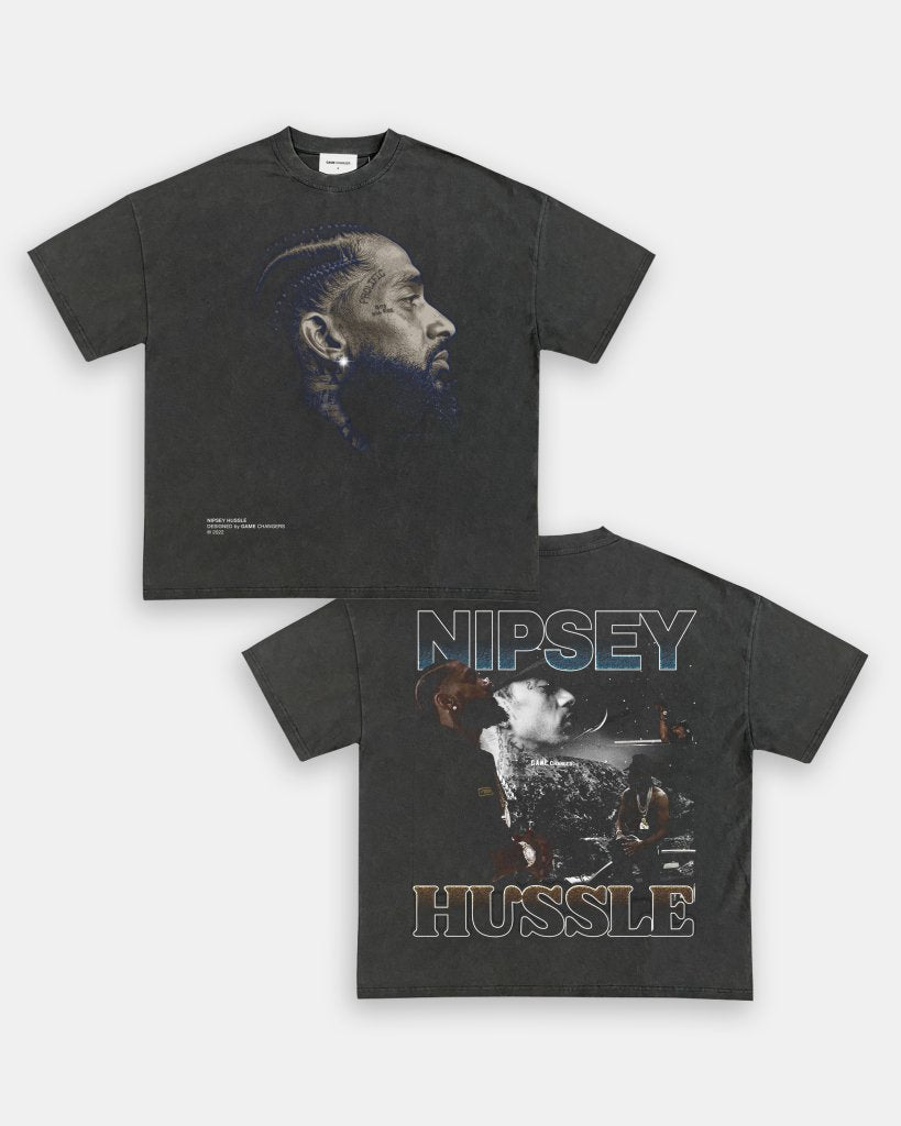 NIPSEY HUSSLE TEE - [DS] - WINS™ GAME CHANGERS TEE - WINS LA