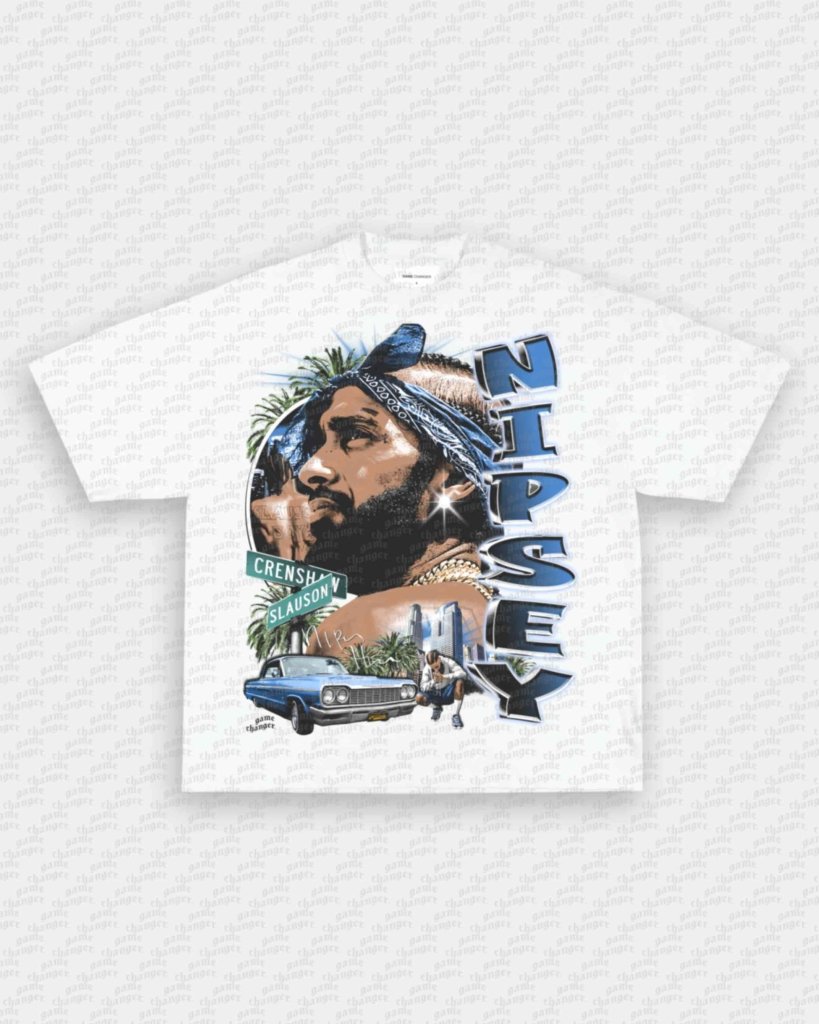 NIPSEY V3 TEE - WINS™ GAME CHANGERS TEE - WINS LA