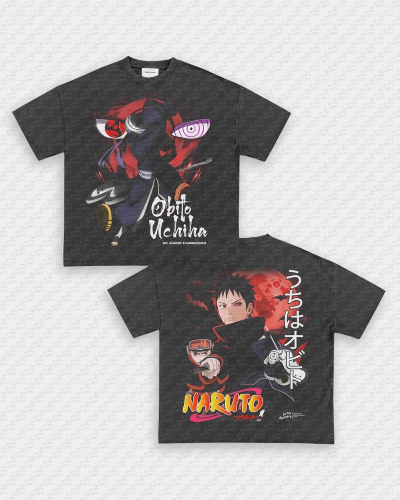 OBITO UCHIHA TEE - [DS] - WINS™ GAME CHANGERS TEE - WINS LA