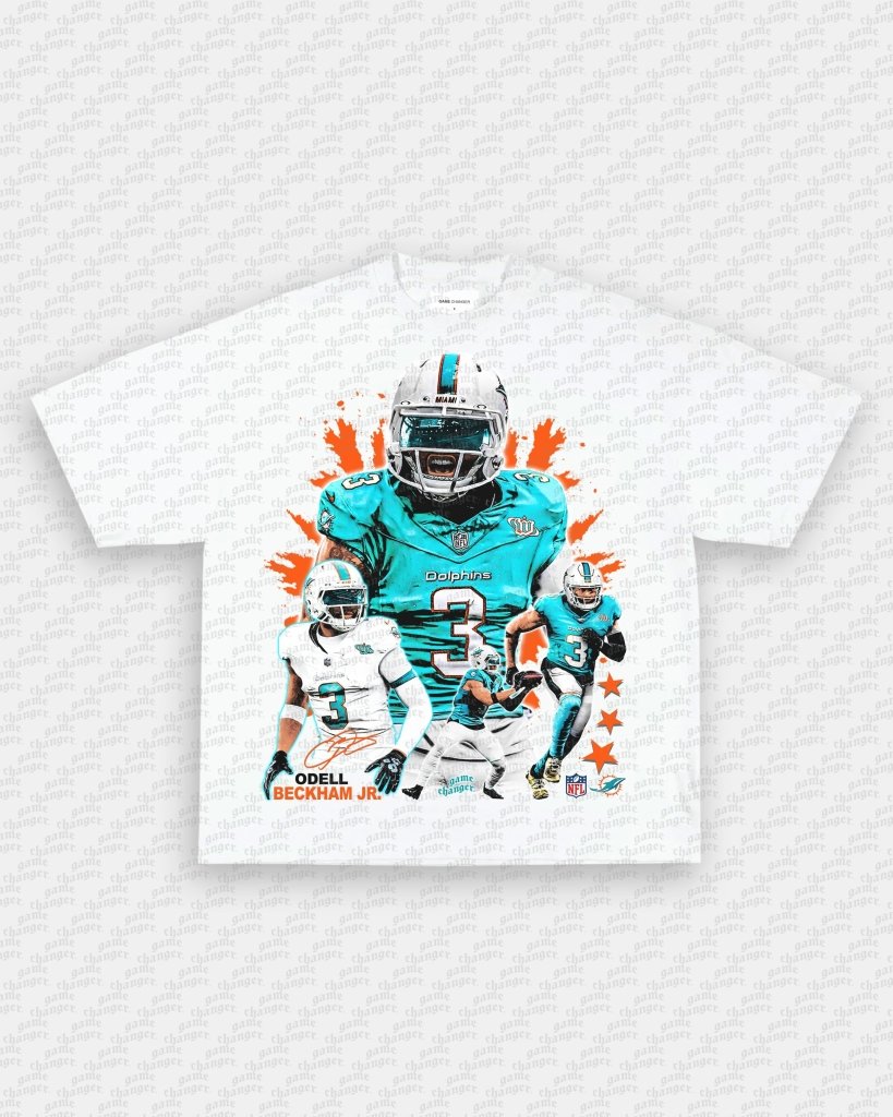 OBJ - DOLPHINS TEE - WINS™ GAME CHANGERS TEE - WINS LA