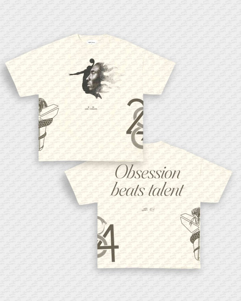OBSESSION BEATS TALENT TEE - [4S] - WINS™ GAME CHANGERS TEE - WINS LA