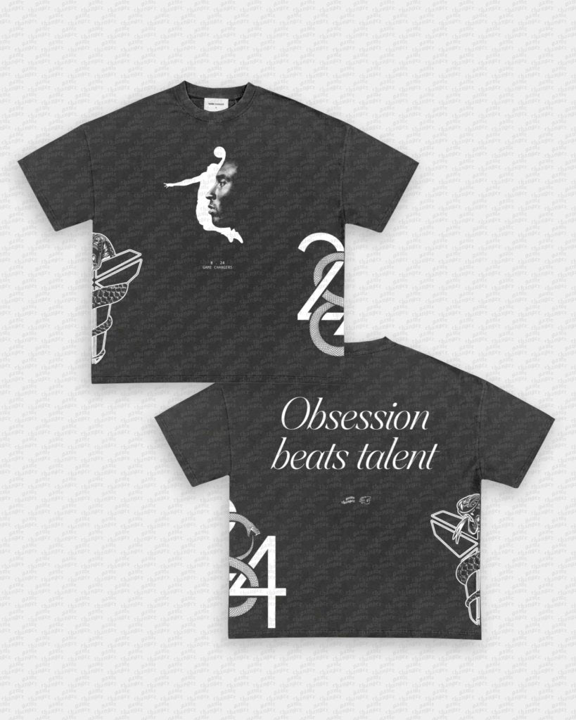 OBSESSION BEATS TALENT TEE - [4S] - WINS™ GAME CHANGERS TEE - WINS LA