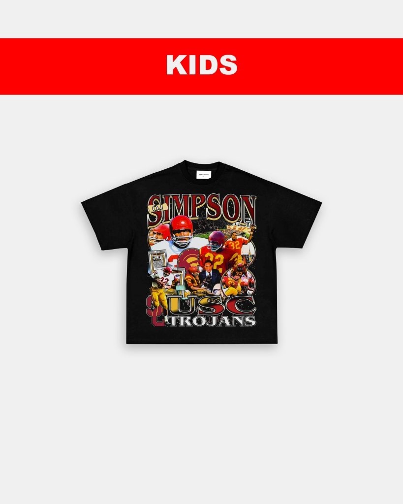 OJ SIMPSON - USC - KIDS TEE - WINS™ GAME CHANGERS TEE - WINS LA