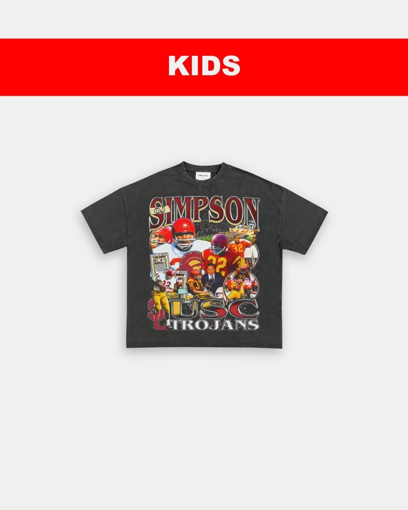 OJ SIMPSON - USC - KIDS TEE - WINS™ GAME CHANGERS TEE - WINS LA