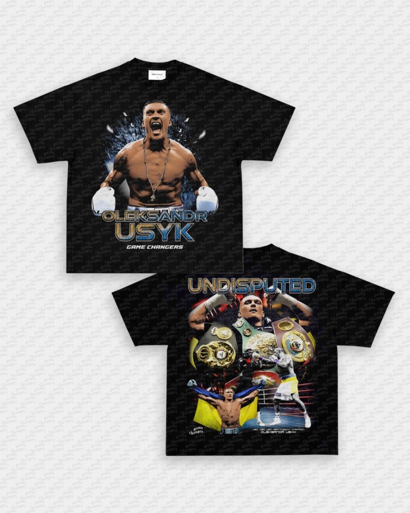 OLEKSANDR USYK TEE - [DS] - WINS™ GAME CHANGERS TEE - WINS LA