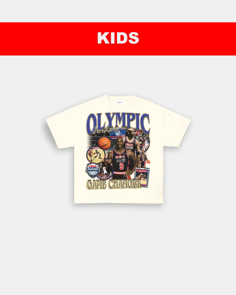 OLYMPIC JORDAN - KIDS TEE - WINS™ GAME CHANGERS TEE - WINS LA