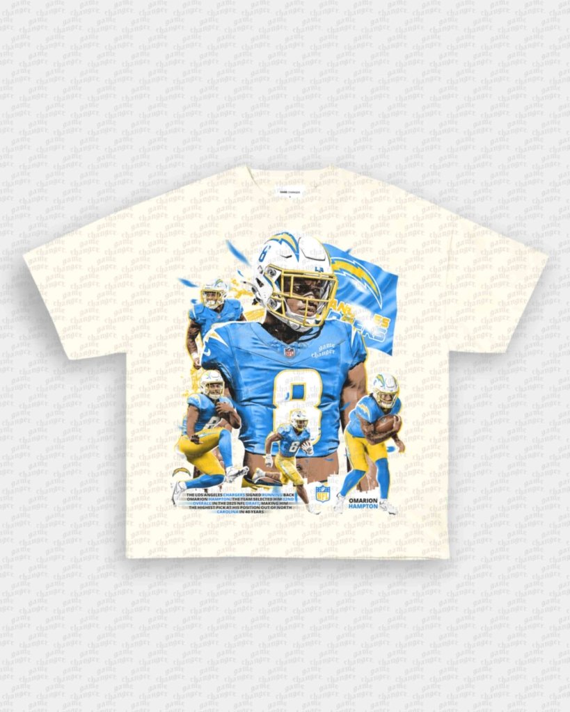 OMARION HAMPTON TEE - WINS™ GAME CHANGERS TEE - WINS LA