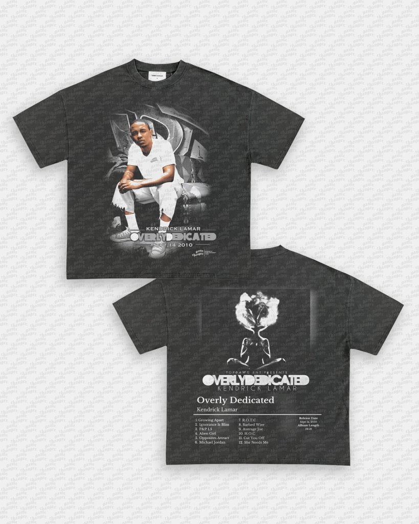 OVERLY DEDICATED TEE - [DS] - WINS™ GAME CHANGERS TEE - WINS LA