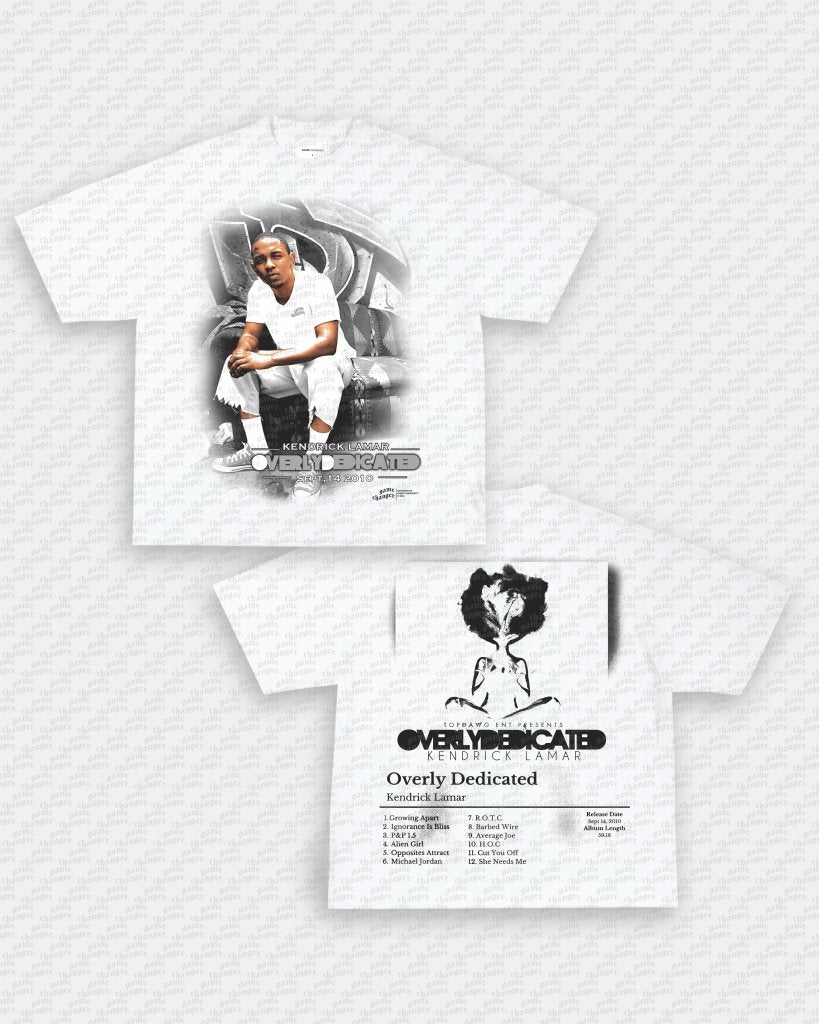 OVERLY DEDICATED TEE - [DS] - WINS™ GAME CHANGERS TEE - WINS LA