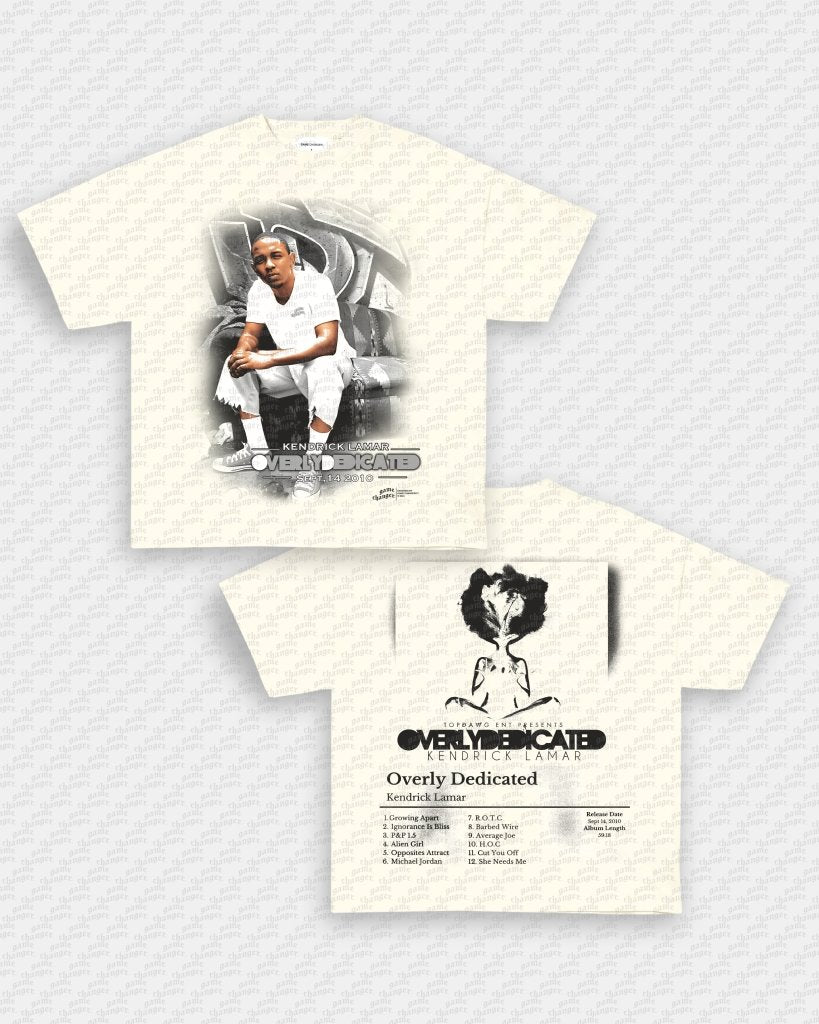 OVERLY DEDICATED TEE - [DS] - WINS™ GAME CHANGERS TEE - WINS LA