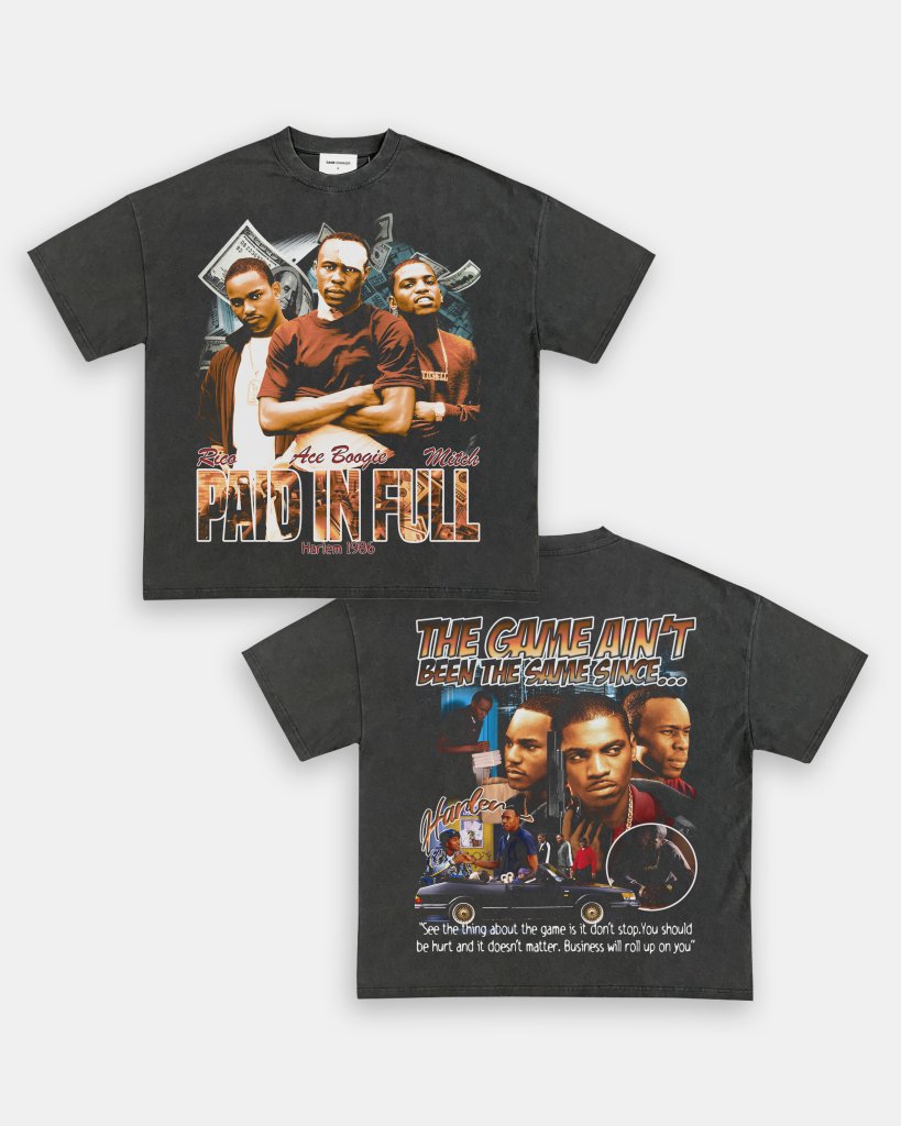 PAID IN FULL V2 TEE - [DS] - WINS™ GAME CHANGERS TEE - WINS LA