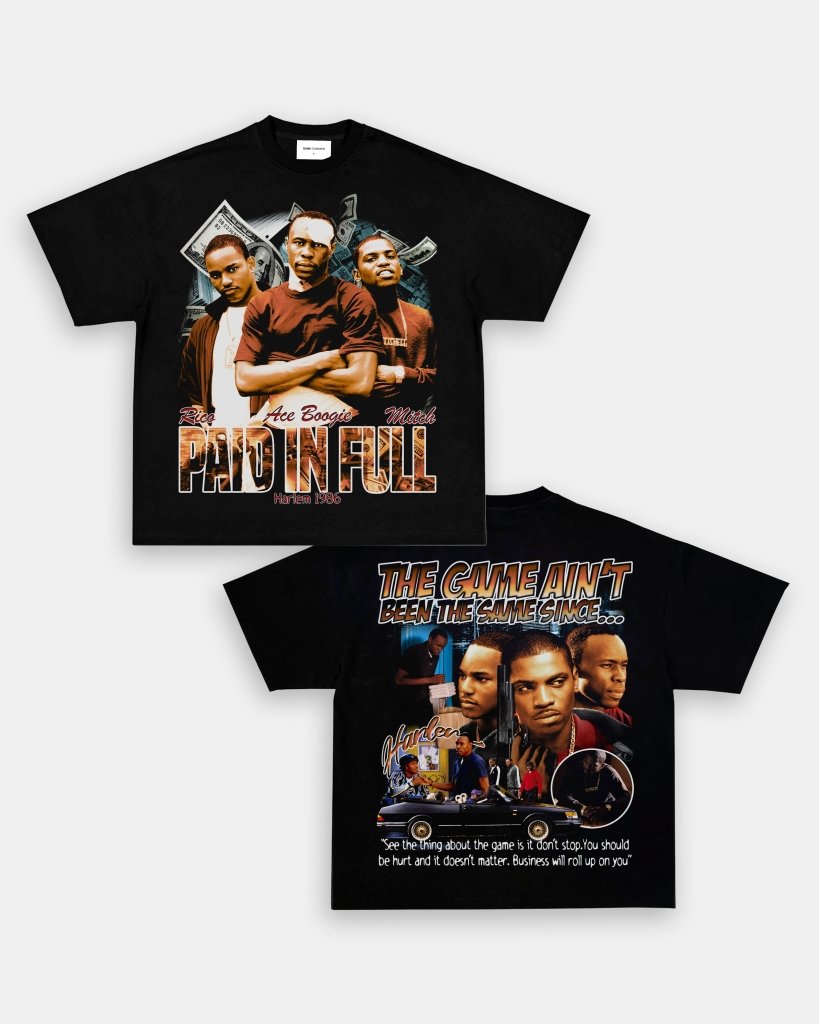 PAID IN FULL V2 TEE - [DS] - WINS™ GAME CHANGERS TEE - WINS LA