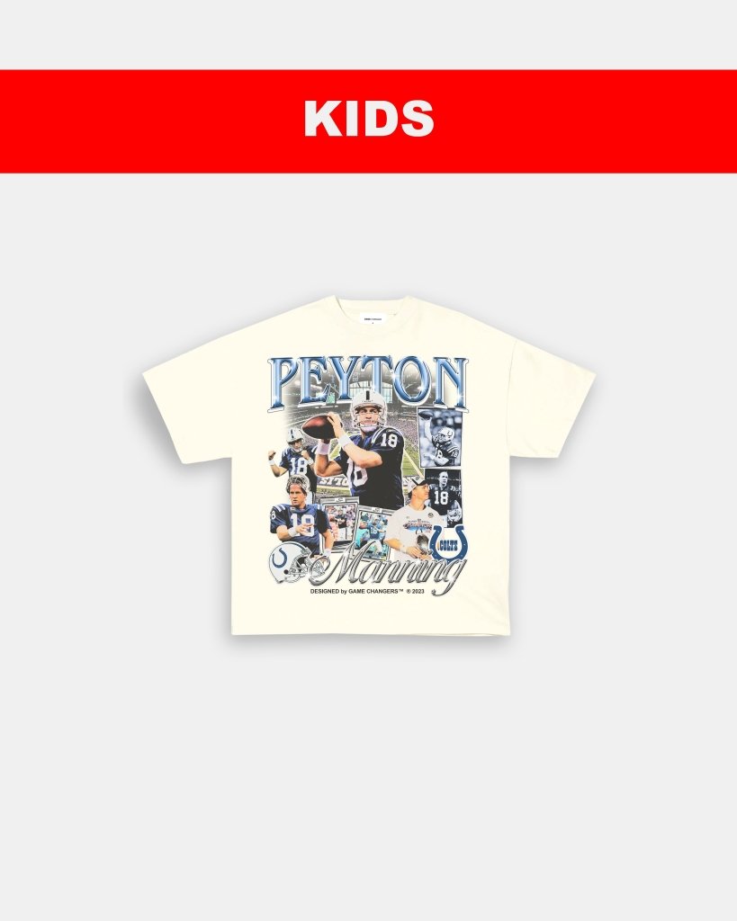 PEYTON MANNING 2 - COLTS - KIDS TEE - WINS™ GAME CHANGERS TEE - WINS LA