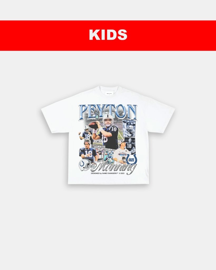 PEYTON MANNING 2 - COLTS - KIDS TEE - WINS™ GAME CHANGERS TEE - WINS LA