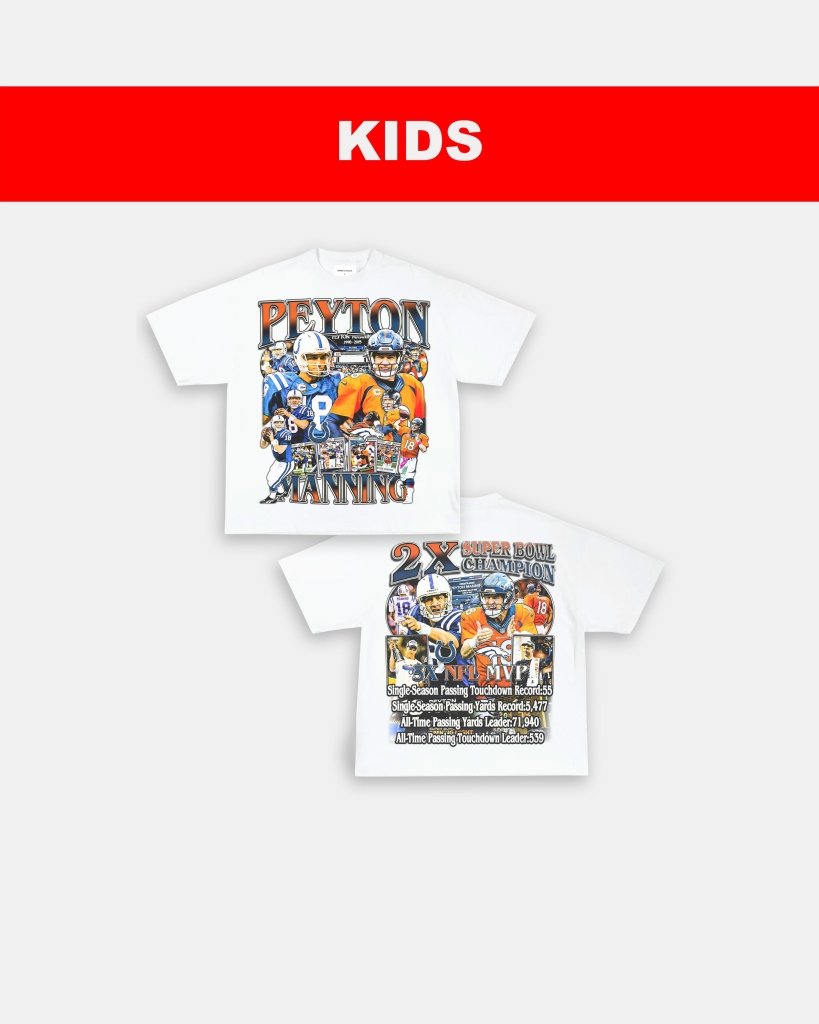 PEYTON MANNING 2 - KIDS TEE [DS] - WINS™ GAME CHANGERS TEE - WINS LA