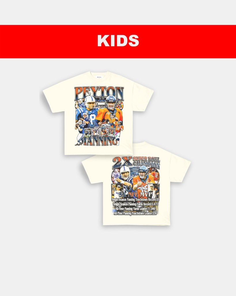 PEYTON MANNING 2 - KIDS TEE [DS] - WINS™ GAME CHANGERS TEE - WINS LA