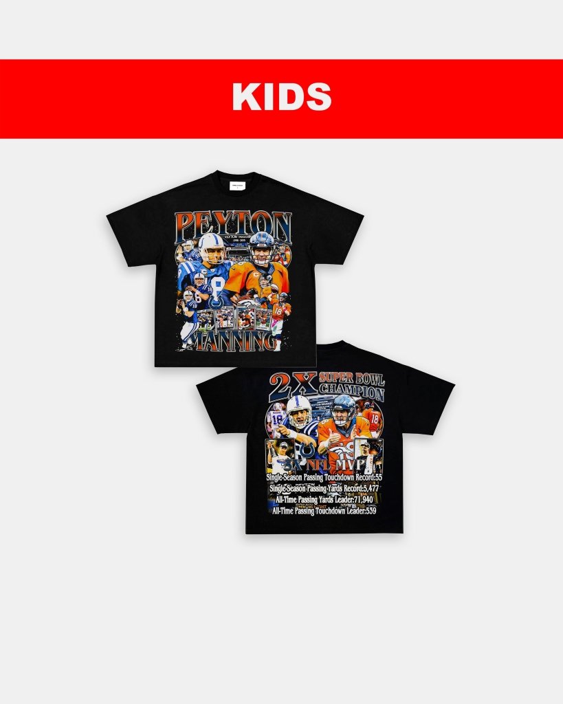 PEYTON MANNING 2 - KIDS TEE [DS] - WINS™ GAME CHANGERS TEE - WINS LA