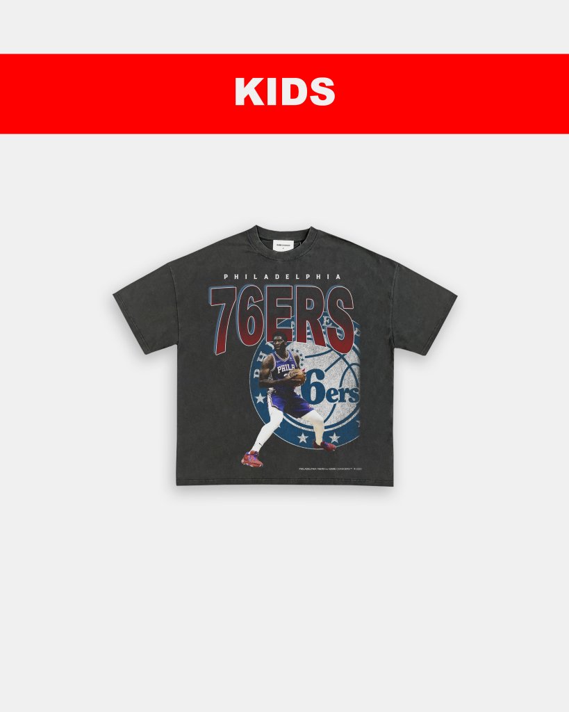 PHILADELPHIA 76ERS - KIDS TEE - WINS™ GAME CHANGERS TEE - WINS LA