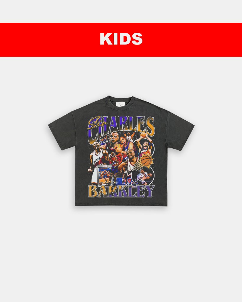 PHX CHARLES BARKLEY - KIDS TEE - WINS™ GAME CHANGERS TEE - WINS LA