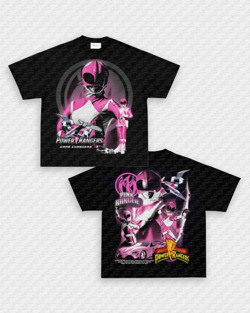 PINK RANGER V2 TEE - [DS] - WINS™ GAME CHANGERS TEE - WINS LA